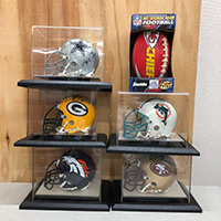 NFL アメリカンフットボール グッズ サイン入り ヘルメット Riddell 3 5/8サイズ ミニヘルメット